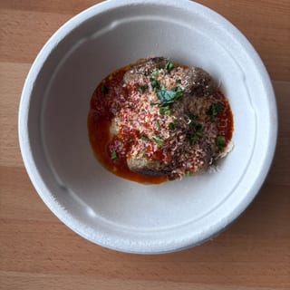 Meatballs + Red Sauce